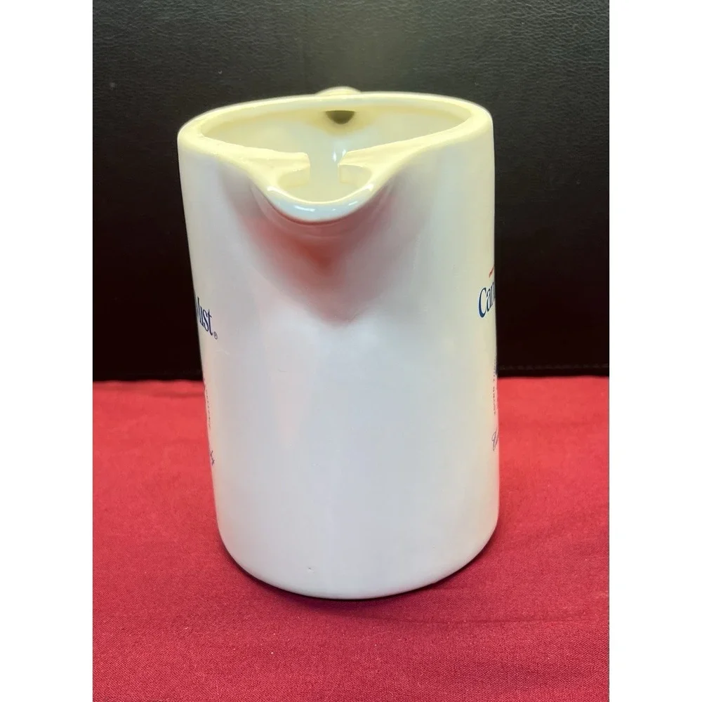 Vintage‎ Canadian Mist Canadian Whiskey Water Pitcher